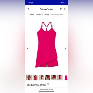 Outdoor Voices Exercise Dress